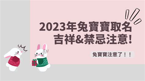 兔 取名|2023兔寶寶取名吉祥＆禁忌用字｜這個字讓寶貝一生不愁吃穿喝 